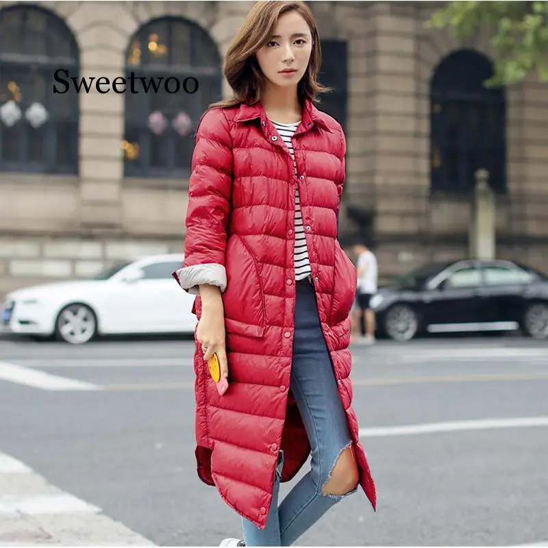 Woman Winter Padded Warm Coat Light Jacket Long Female Overcoat Slim Solid Jackets Winter Coat Portable Parkas
Woman Winter Padded Warm Coat Light Jacket Long Female Overcoat Slim Solid Jackets Winter Coat Portable Parkas