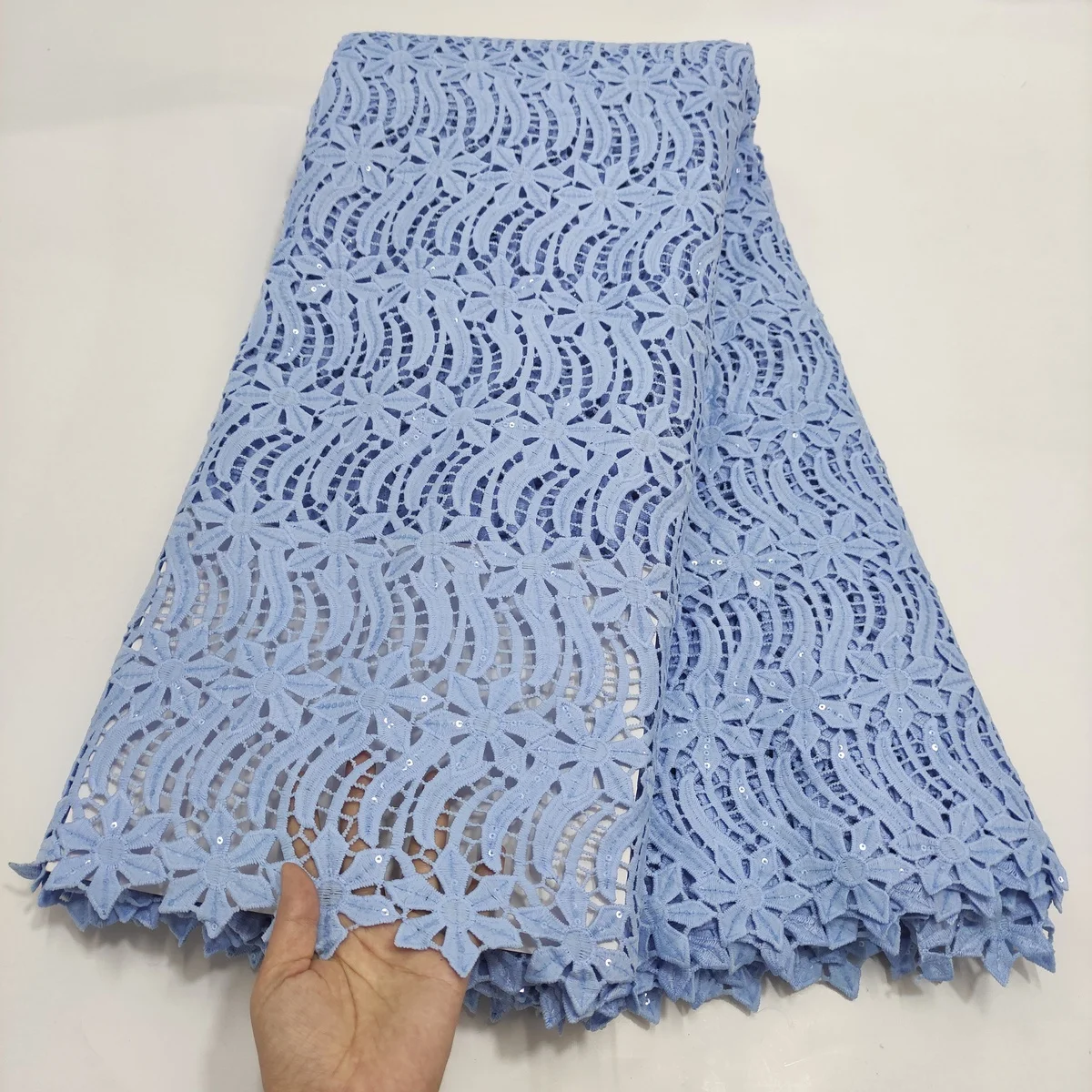 Latest Guipure Cord Lace Embroidery French African Lace Fabric 2021 High Quality Nigerian Lace Fabric For Party Dress KHD21141
Latest Guipure Cord Lace Embroidery French African Lace Fabric 2021 High Quality Nigerian Lace Fabric For Party Dress KHD21141