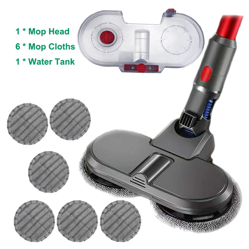 Electric Wet & Dry Mop Cleaning Head Floor Brush For Dyson V7 V8 V10 V11 Wireless Vacuum Cleaner Mop Head Accessories
Electric Wet & Dry Mop Cleaning Head Floor Brush For Dyson V7 V8 V10 V11 Wireless Vacuum Cleaner Mop Head Accessories