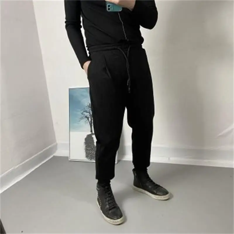 Autumn and winter new style men's dark fashion men casual pants personality false two-piece slim chaps Harem boots pants men
Autumn and winter new style men's dark fashion men casual pants personality false two-piece slim chaps Harem boots pants men
