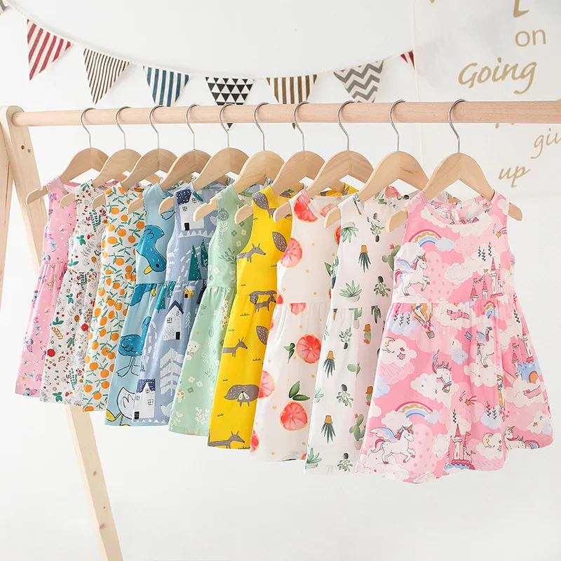 Baby Girl Birthday Party Dress 2021 Little Animal Fruit Flowers Plaid Printing Cotton Silk Toddler Summer Sleepwear NightDresses
Baby Girl Birthday Party Dress 2021 Little Animal Fruit Flowers Plaid Printing Cotton Silk Toddler Summer Sleepwear NightDresses