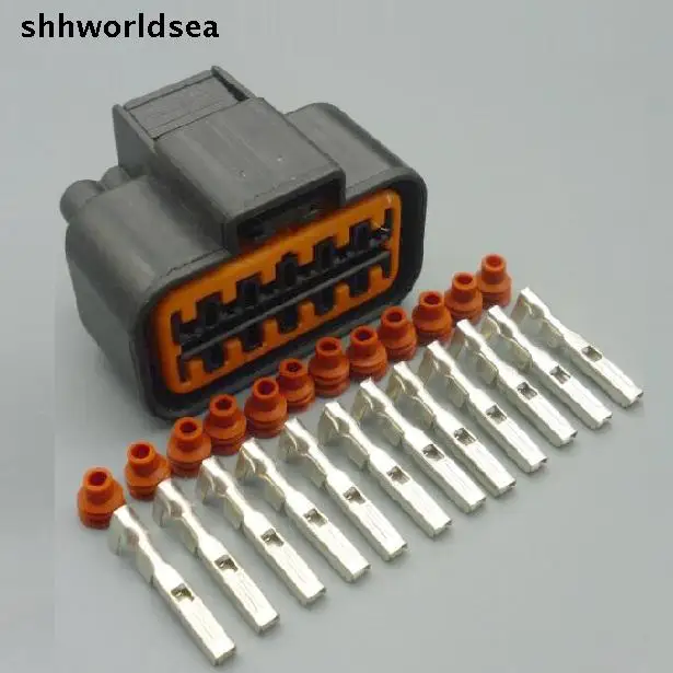 worldgolden 5/30/100sets 2.3mm 12way kit automotive wire12pin female waterproof connector
worldgolden 5/30/100sets 2.3mm 12way kit automotive wire12pin female waterproof connector