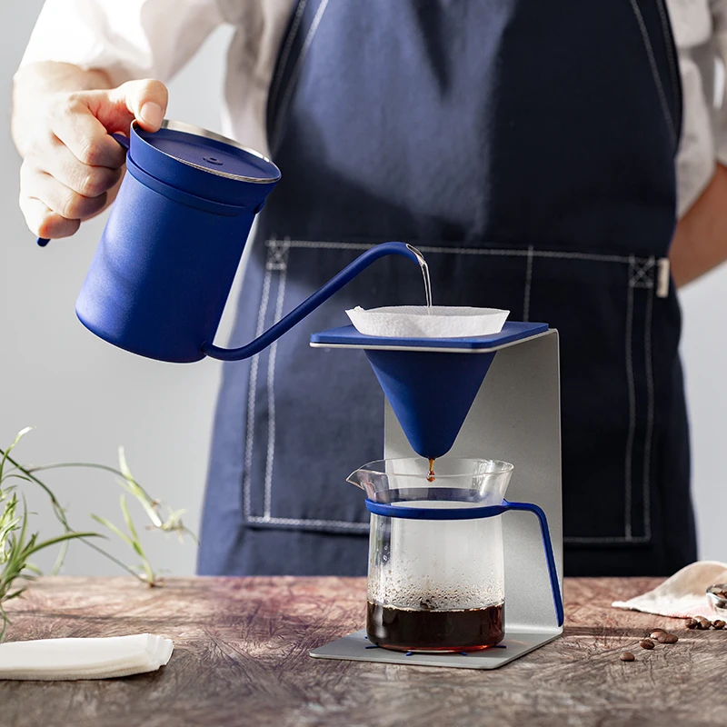 High Quality Minimalist Brewing Kit Coffee Pot Travel Outdoor Coffee Maker Set Pour Over Coffee Kettle Dripper Stand Cup
High Quality Minimalist Brewing Kit Coffee Pot Travel Outdoor Coffee Maker Set Pour Over Coffee Kettle Dripper Stand Cup