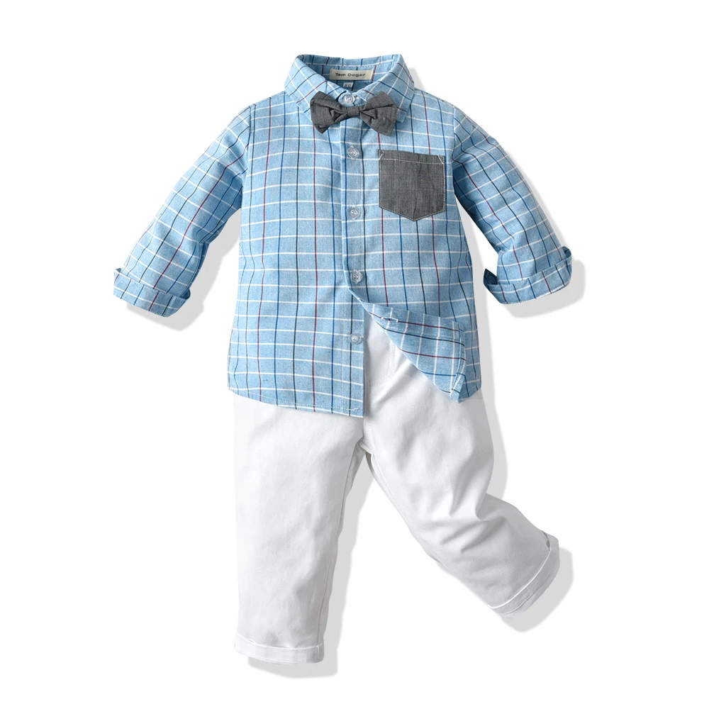 2019 Casual Baby Boy Clothes Sets Gentleman Suit Toddler Boys Clothing Set 2PCS Long Sleeve Shirt+Pants Kids Boy Clothing Set
2019 Casual Baby Boy Clothes Sets Gentleman Suit Toddler Boys Clothing Set 2PCS Long Sleeve Shirt+Pants Kids Boy Clothing Set