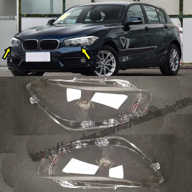 For BMW 1 series F20 2015 16 17 2018 2pcs Headlight Headlamp Lens Cover Right&Left Car modification accessories
For BMW 1 series F20 2015 16 17 2018 2pcs Headlight Headlamp Lens Cover Right&Left Car modification accessories