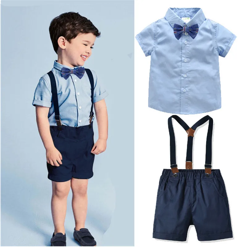 1-6T Baby Boys Clothes Set Summer Cotton Shirt Short Pants Kids Party Suits Fashion Children Clothing Formal Suit Boy Costume
1-6T Baby Boys Clothes Set Summer Cotton Shirt Short Pants Kids Party Suits Fashion Children Clothing Formal Suit Boy Costume
