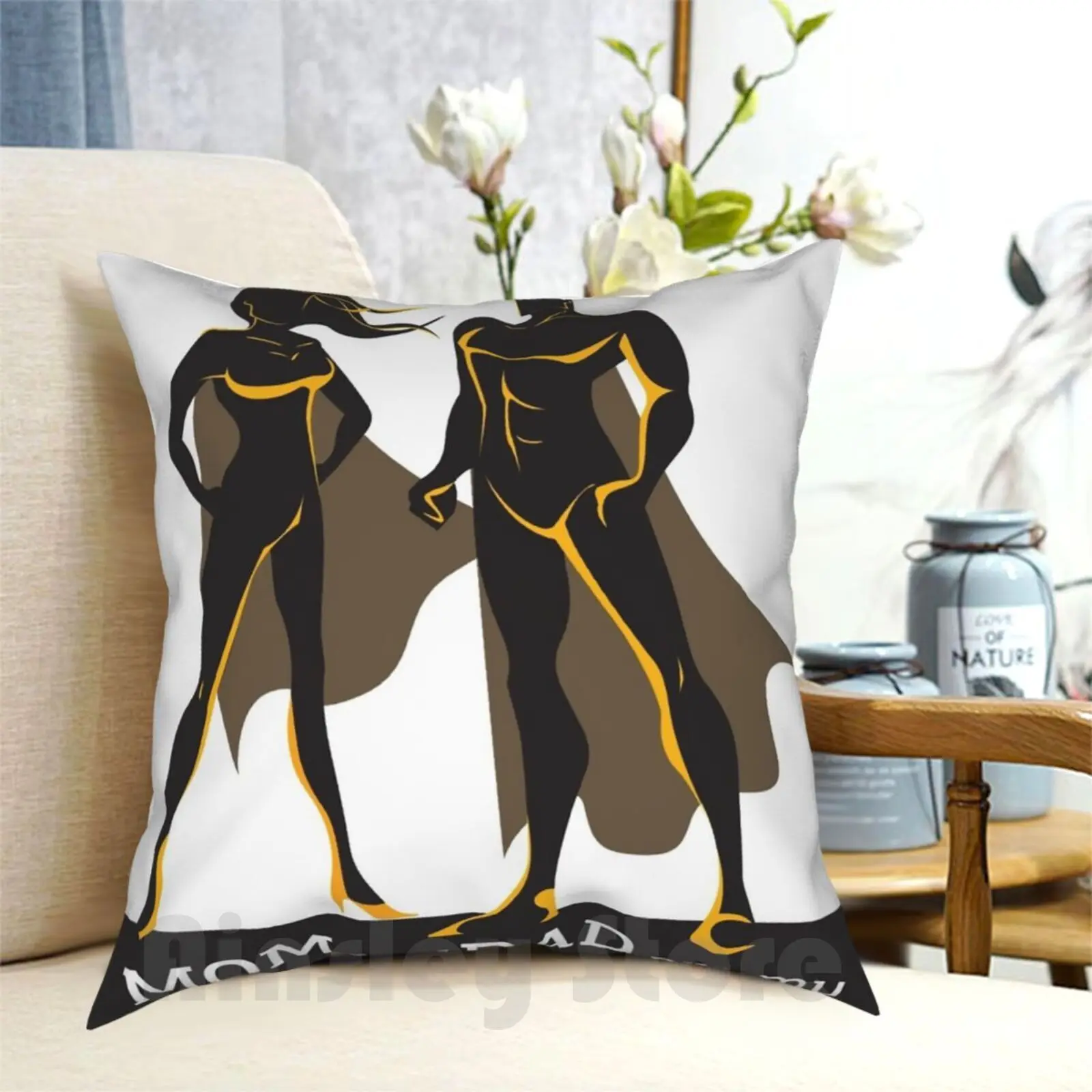 Superhero Tee-Mom And Dad Are My Superheroes Pillow Case Printed Home Soft DIY Pillow cover Superhero Mom Dad Us Usa Idea
Superhero Tee-Mom And Dad Are My Superheroes Pillow Case Printed Home Soft DIY Pillow cover Superhero Mom Dad Us Usa Idea