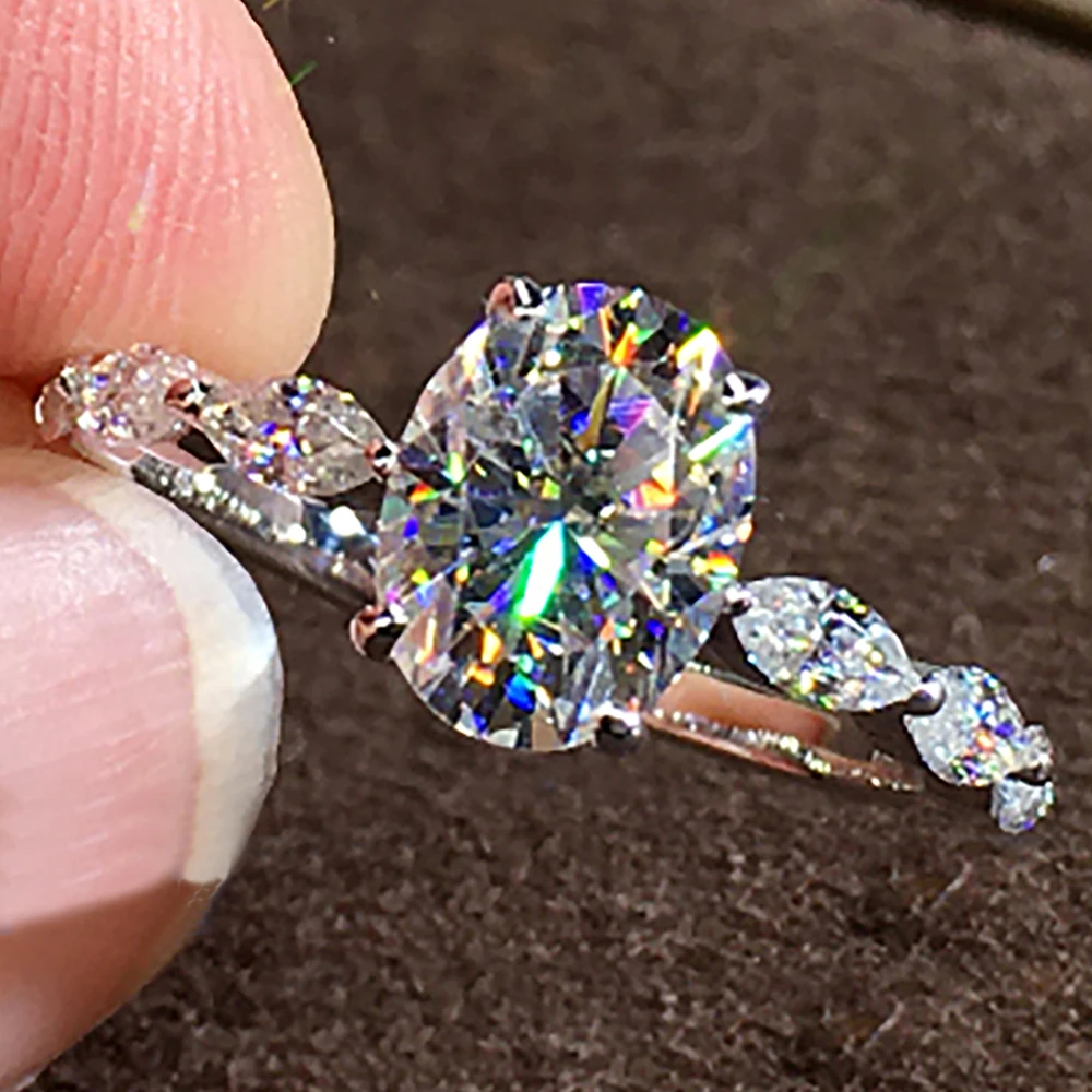 Custom Solid 18K White Gold Women Wedding Anniversary Engagement Party Ring 2 3 4 5 Carat Oval Moissanite Diamond Ring Marquise
Custom Solid 18K White Gold Women Wedding Anniversary Engagement Party Ring 2 3 4 5 Carat Oval Moissanite Diamond Ring Marquise