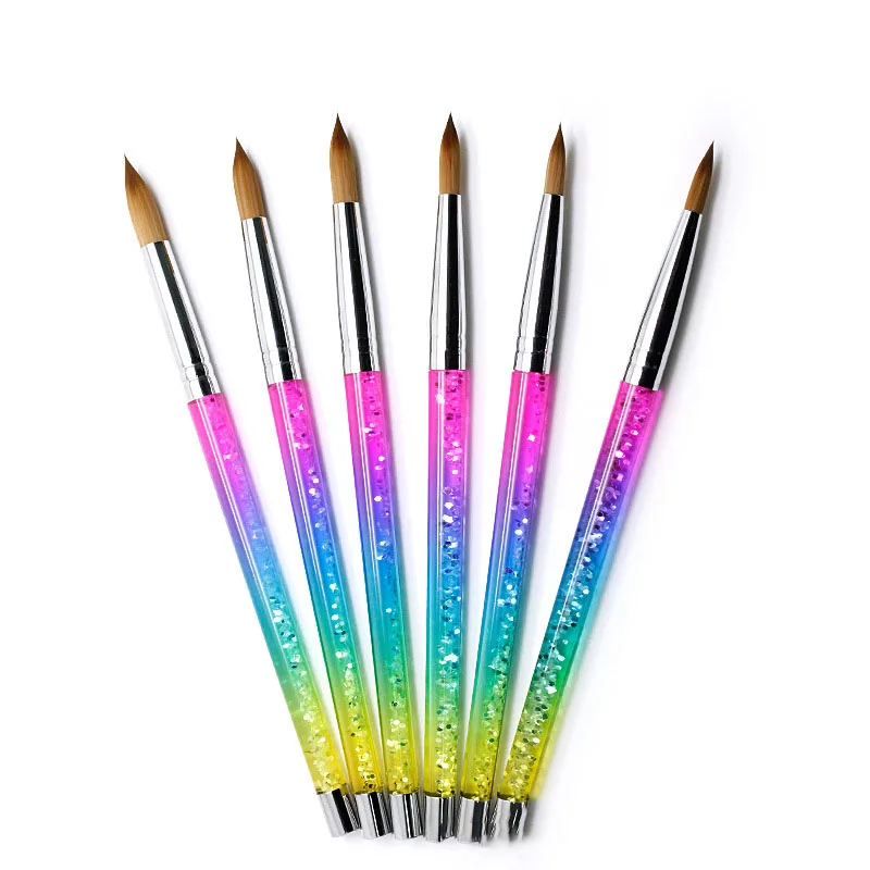 Kolinsky Sable Hair Brush Acrylic Nail Brush UV Gel Carving Pen Manicure Powder Pedicure Brush Liquid Glitter Handle Drawing Pen
Kolinsky Sable Hair Brush Acrylic Nail Brush UV Gel Carving Pen Manicure Powder Pedicure Brush Liquid Glitter Handle Drawing Pen