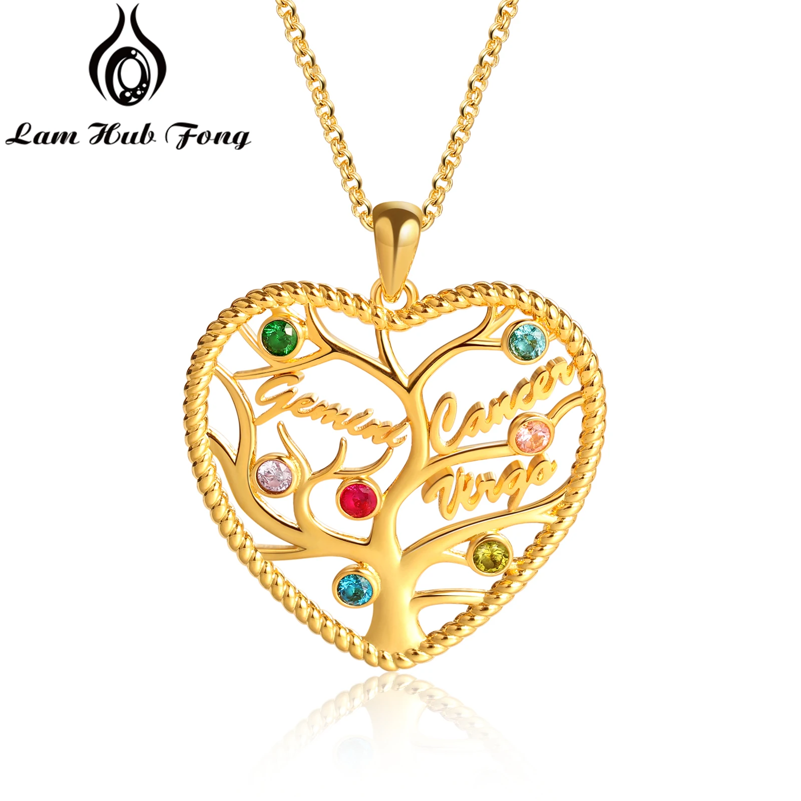 Personalized Heart Necklace Custom Name & Stone Pendant Fashion Jewelry for Women Christmas Gift
Personalized Heart Necklace Custom Name & Stone Pendant Fashion Jewelry for Women Christmas Gift