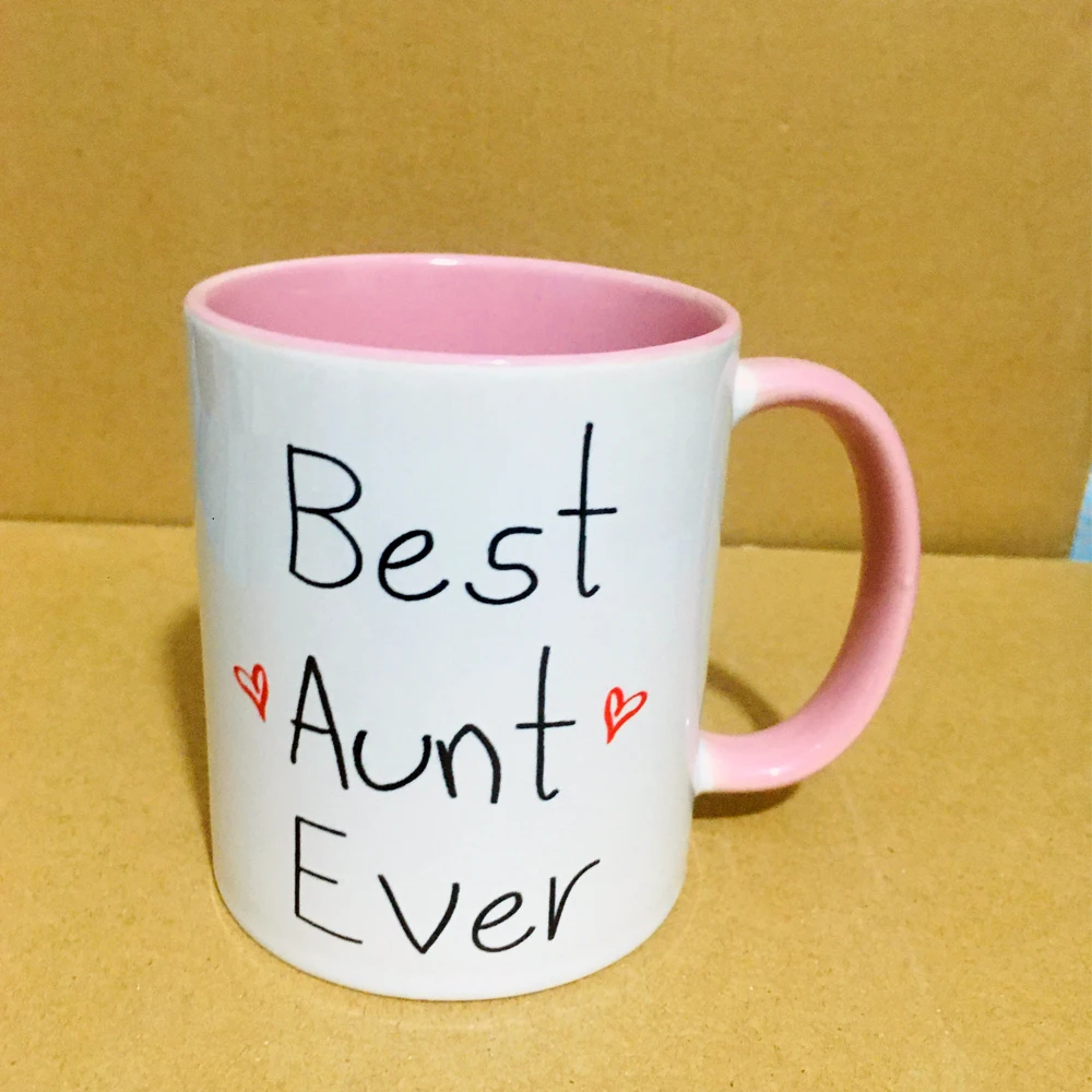 Best Aunt Ever Coffee Mug 350ml High Quality Ceramic Creative Tea Cup Home Morining Milk Mug Christams Gift
Best Aunt Ever Coffee Mug 350ml High Quality Ceramic Creative Tea Cup Home Morining Milk Mug Christams Gift