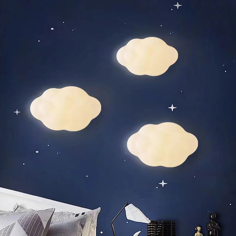 Homhi Cotton Cloud Wall Lamp Led Children's Room Home Decoration 3 Color Light White Cute Cartoon HWL-216
Homhi Cotton Cloud Wall Lamp Led Children's Room Home Decoration 3 Color Light White Cute Cartoon HWL-216