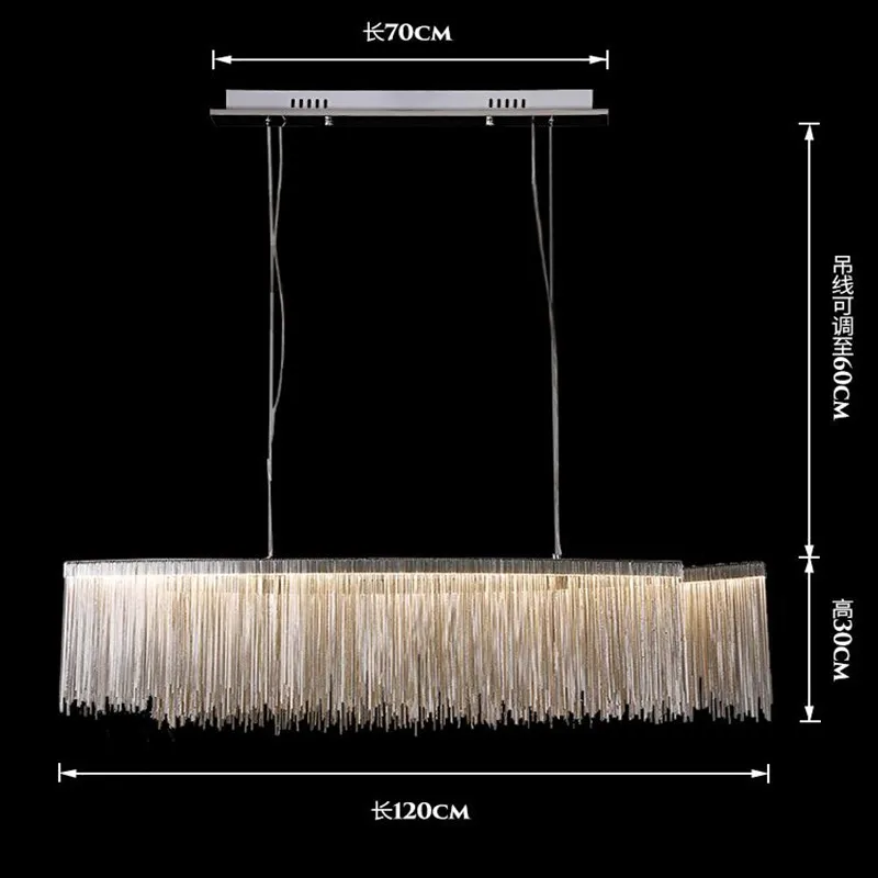 Postmodern high-end art chandelier simple creative living room light luxury designer tassel dining room bedroom lamp
Postmodern high-end art chandelier simple creative living room light luxury designer tassel dining room bedroom lamp