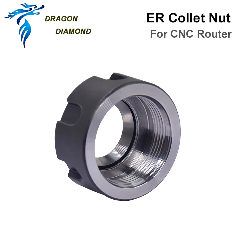 DRAGON DIAMOND ER Collet Nut ER11 ER16 ER20 ER25 ER32 For CNC Router Clamping Collet Chucks
DRAGON DIAMOND ER Collet Nut ER11 ER16 ER20 ER25 ER32 For CNC Router Clamping Collet Chucks