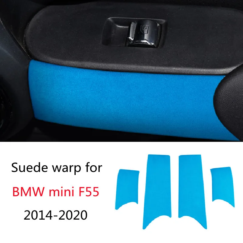 Замшевая основа алькантары для BMW mini F55 2014-2020 алькантара, внутренняя дверь автомобиля, подлокотник, панель, крышка, ручка ворот, отделка, автомобильные аксессуары
Замшевая основа алькантары для BMW mini F55 2014-2020 алькантара, внутренняя дверь автомобиля, подлокотник, панель, крышка, ручка ворот, отделка, автомобильные аксессуары