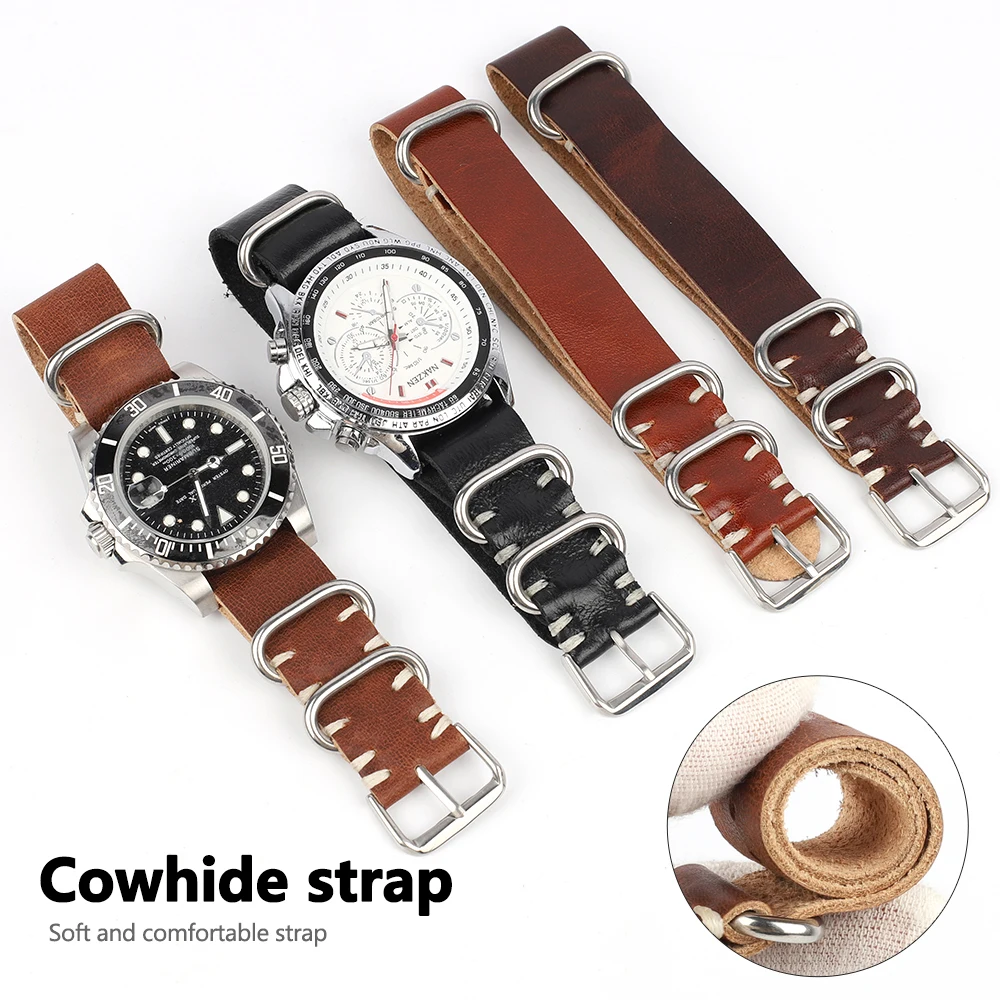 Vintage Leather Long Strap 20mm 22mm Handmade Watch Band Brown Black Watchband for Men Women Wristbands Watch Replacement Belt
Vintage Leather Long Strap 20mm 22mm Handmade Watch Band Brown Black Watchband for Men Women Wristbands Watch Replacement Belt