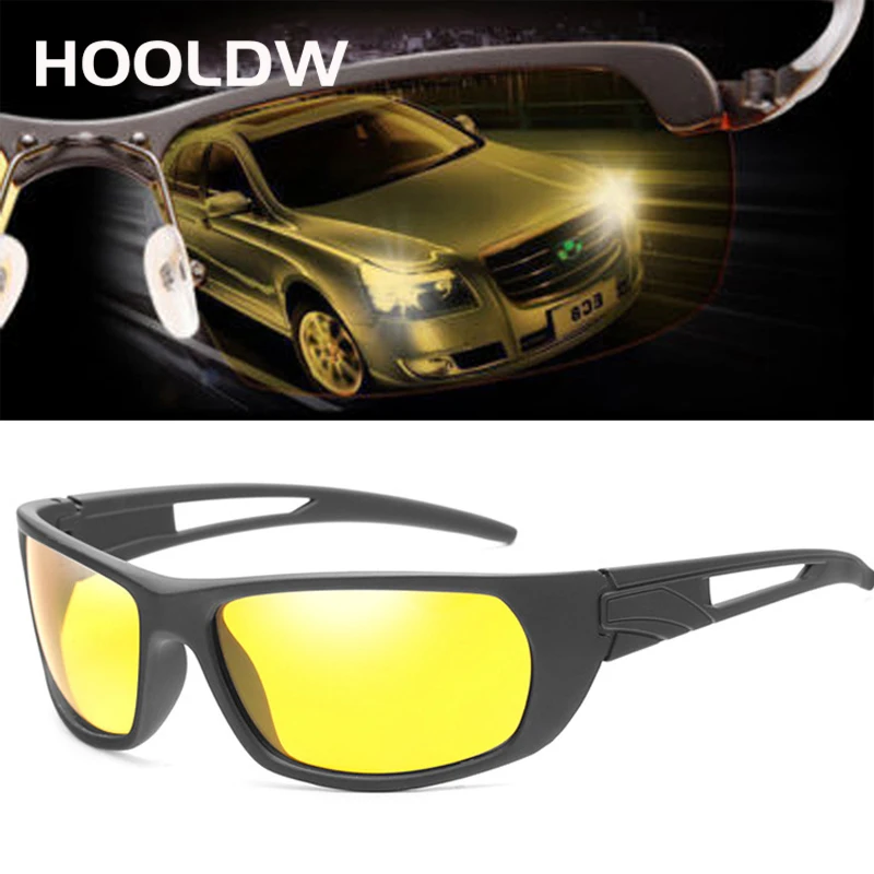 HOOLDW Men's Polarized Sunglasses Women Night Vision Glasses Night Driving Anti-glare Goggles Sun glasses UV400 Eyewear Oculos
HOOLDW Men's Polarized Sunglasses Women Night Vision Glasses Night Driving Anti-glare Goggles Sun glasses UV400 Eyewear Oculos