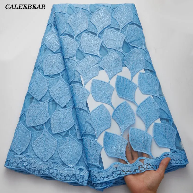 Latest Sky Blue French Tulle Lace Fabric 5 Yards 2021 High Quality Nigerian Wedding Sequin Embroidery African Lace Fabric S2646
Latest Sky Blue French Tulle Lace Fabric 5 Yards 2021 High Quality Nigerian Wedding Sequin Embroidery African Lace Fabric S2646