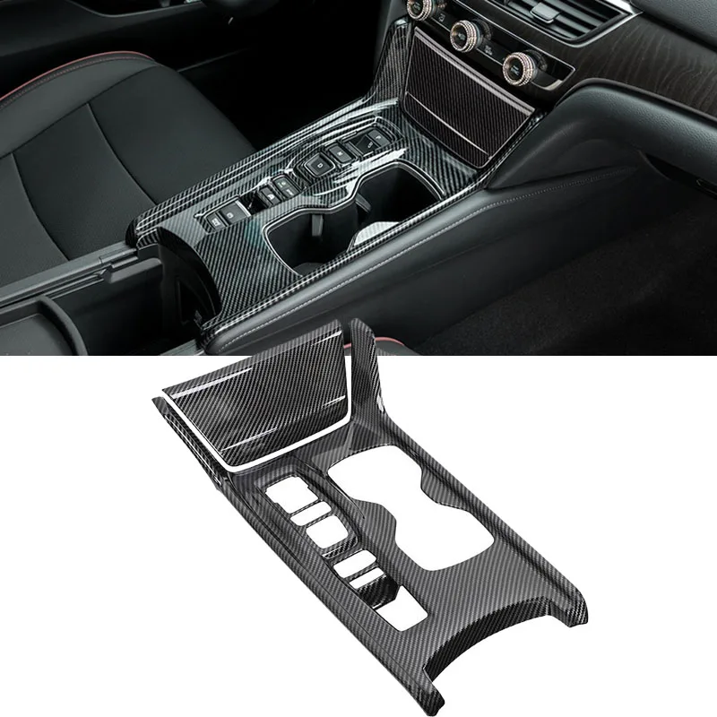 Car styling 2pcs For Honda Accord Hybrid 2.0t 2018 2019 2020 Carbon fiber texture Interior Gear Shift Frame cover Trim
Car styling 2pcs For Honda Accord Hybrid 2.0t 2018 2019 2020 Carbon fiber texture Interior Gear Shift Frame cover Trim