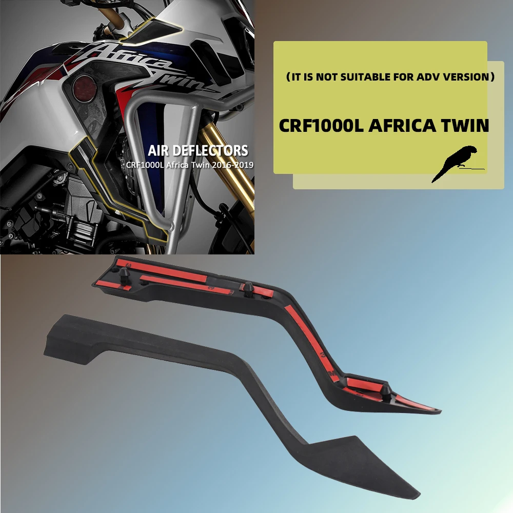 For Honda CRF1000L Africa Twin 2016 2017 2018 2019 CRF 1000 L Motorcycle Lower Air Deflectors Kit Wind Deflector
For Honda CRF1000L Africa Twin 2016 2017 2018 2019 CRF 1000 L Motorcycle Lower Air Deflectors Kit Wind Deflector