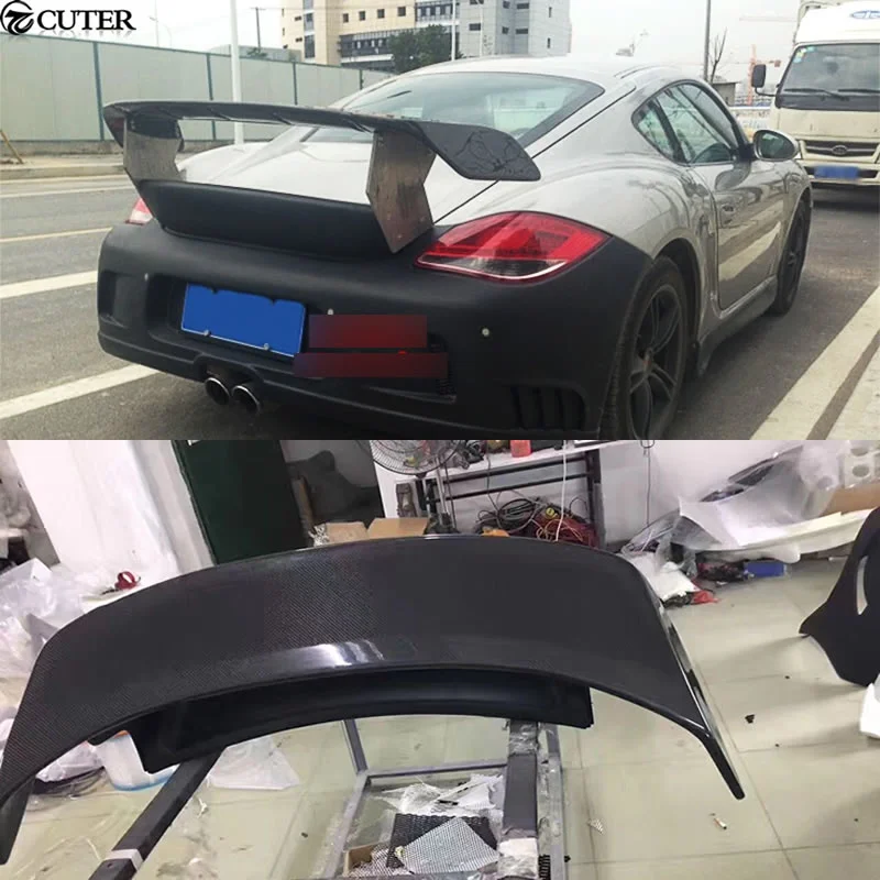 987 углеродное волокно задний спойлер багажника губа крыло для Porsche Cayman 987 комплект кузова автомобиля 2005
987 углеродное волокно задний спойлер багажника губа крыло для Porsche Cayman 987 комплект кузова автомобиля 2005