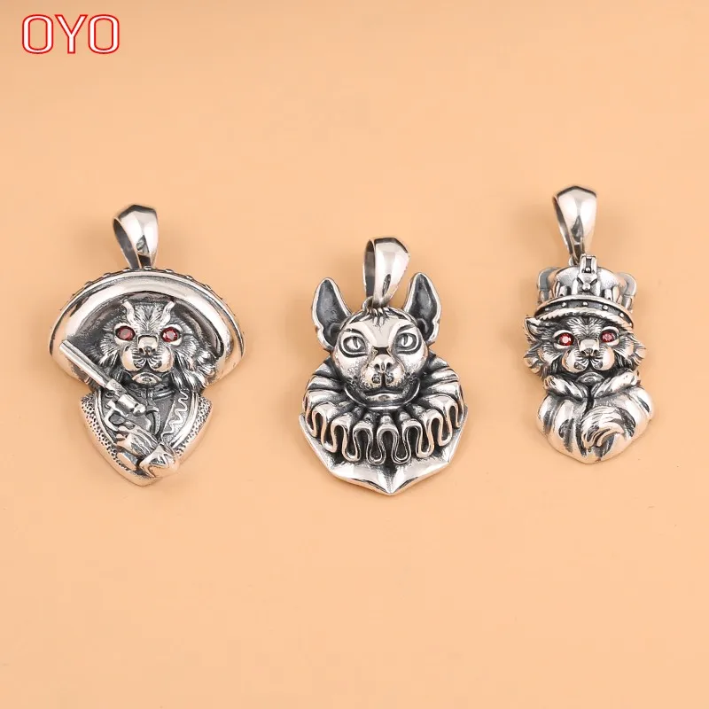 100% 925 sterling silver personalized cat pendant personalized original design lucky cat pendant
100% 925 sterling silver personalized cat pendant personalized original design lucky cat pendant