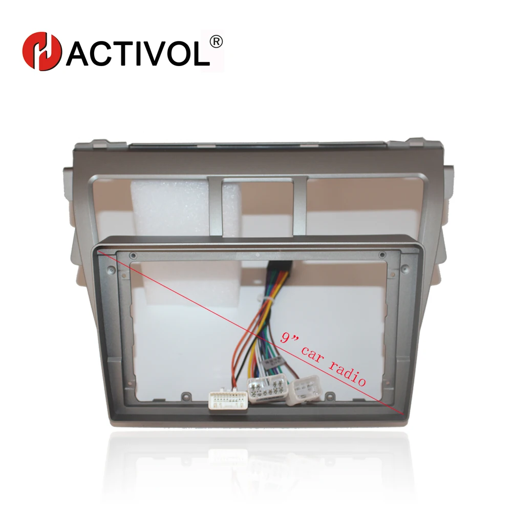 HACTIVOL 2 Din Car Radio face plate Frame for Toyota Vios 2009-2013 Car DVD GPS Navi Player panel dash mount kit car product
HACTIVOL 2 Din Car Radio face plate Frame for Toyota Vios 2009-2013 Car DVD GPS Navi Player panel dash mount kit car product