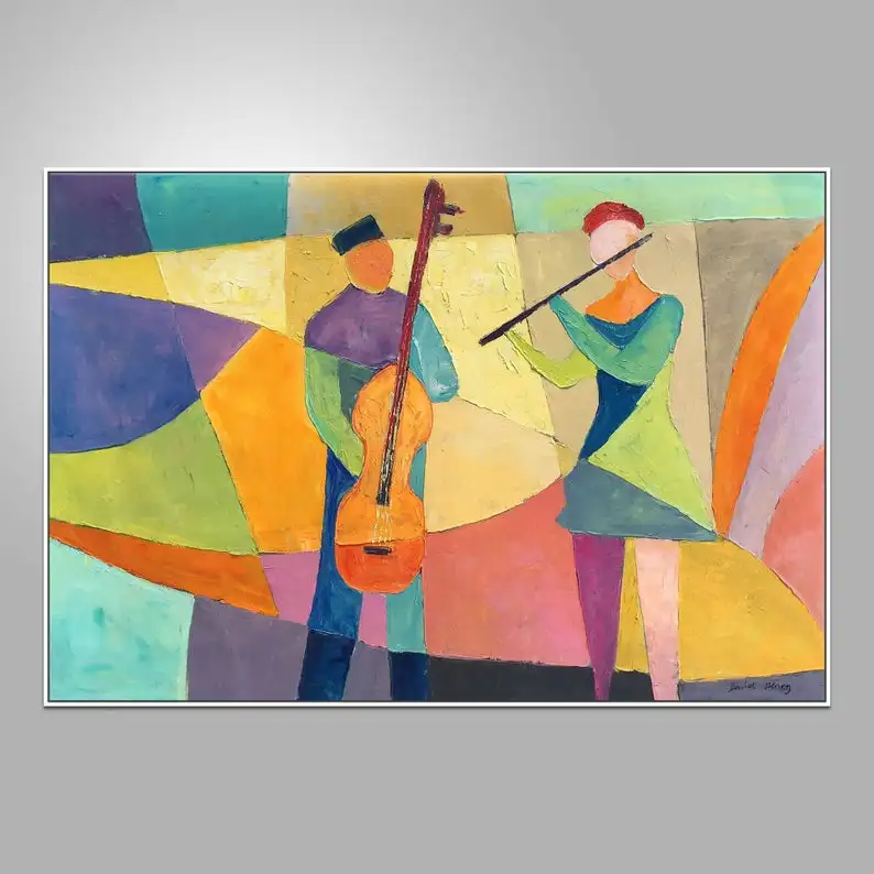Handmade Oil Painting Music Players Canvas Painting Contemporary Art Living Room Art Wall Decor Canvas Art Abstract Painting
Handmade Oil Painting Music Players Canvas Painting Contemporary Art Living Room Art Wall Decor Canvas Art Abstract Painting