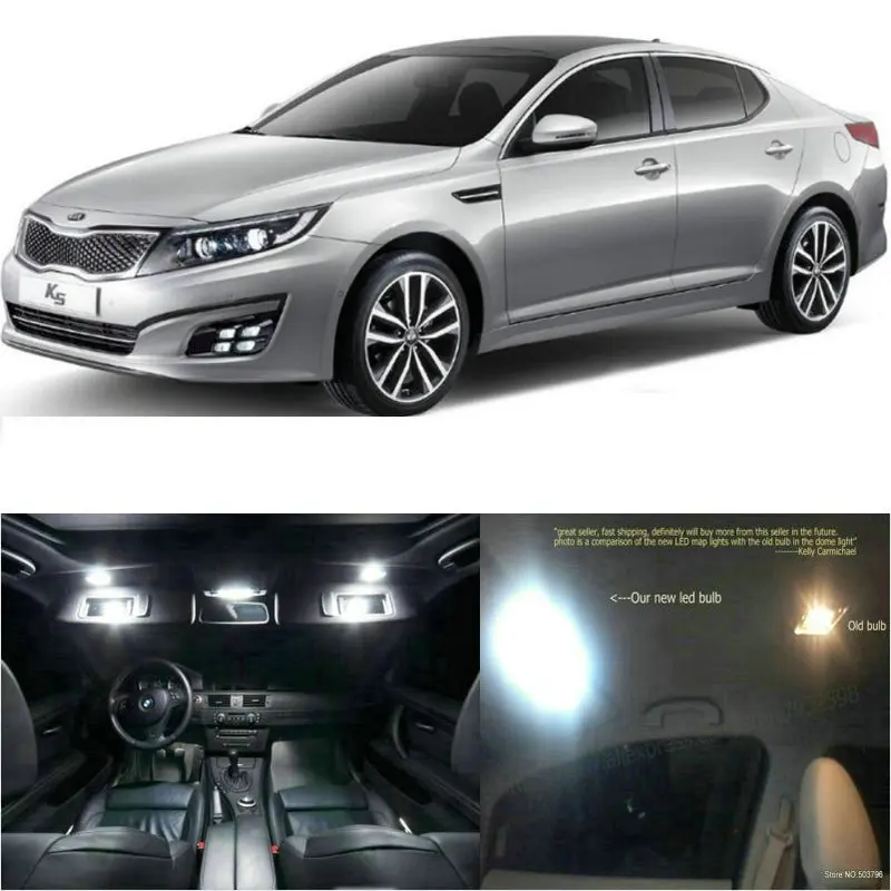 LED Interior Car Lights For kia k5 2014 sunroom room dome map reading foot door lamp error free 12pc
LED Interior Car Lights For kia k5 2014 sunroom room dome map reading foot door lamp error free 12pc