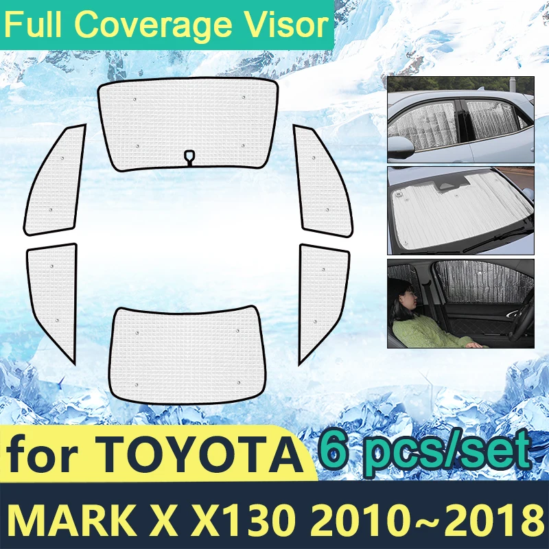 Full Cover Sunshades For Toyota Mark X X130 130 2010~2018 Car Sun Protection Windshields Side Window Visor Accessories 2016 2017
Full Cover Sunshades For Toyota Mark X X130 130 2010~2018 Car Sun Protection Windshields Side Window Visor Accessories 2016 2017