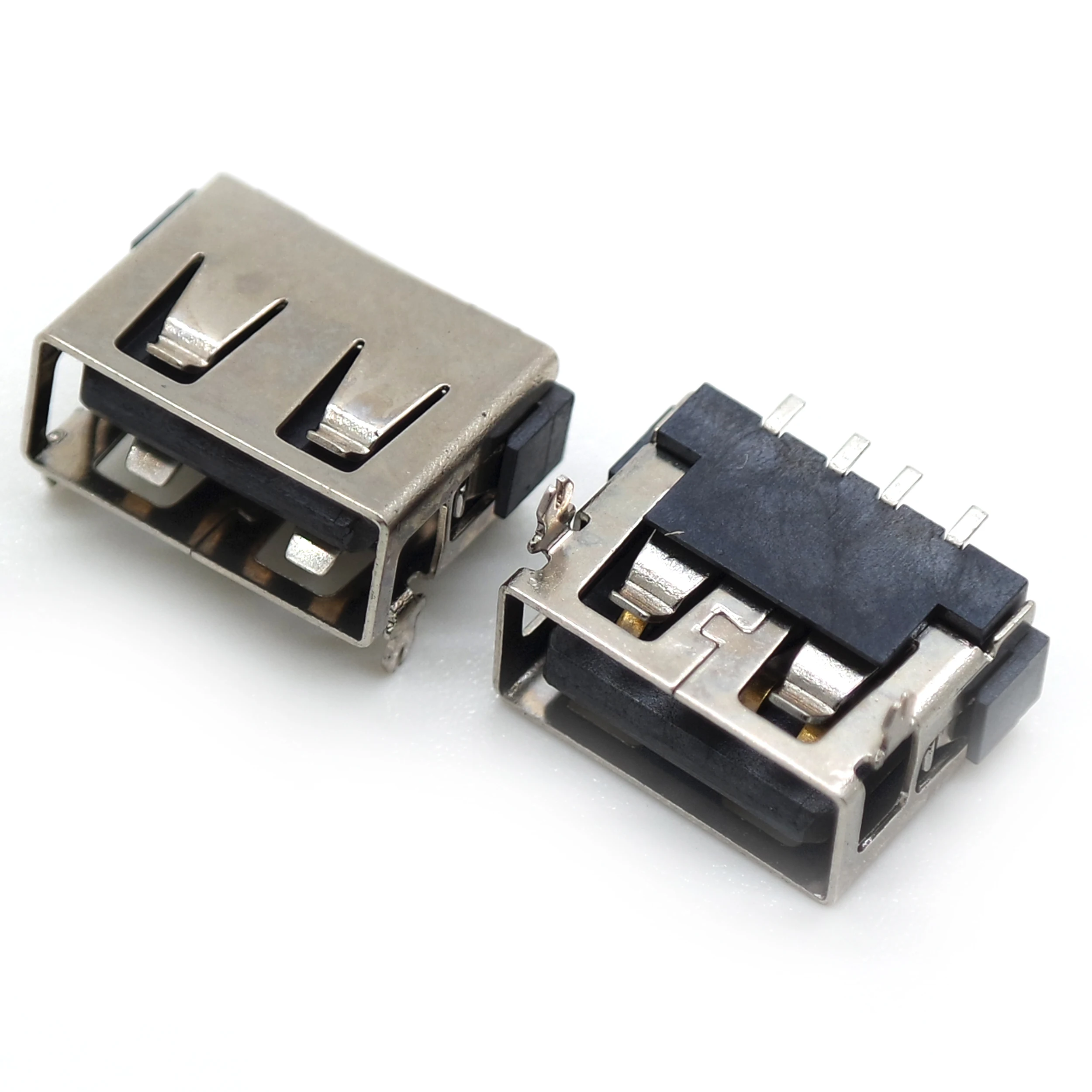 10PCS USB female connector AF10 straight pin front 2 pin a type USB 90 degree horizontal 4P patch 6.3h socket
10PCS USB female connector AF10 straight pin front 2 pin a type USB 90 degree horizontal 4P patch 6.3h socket