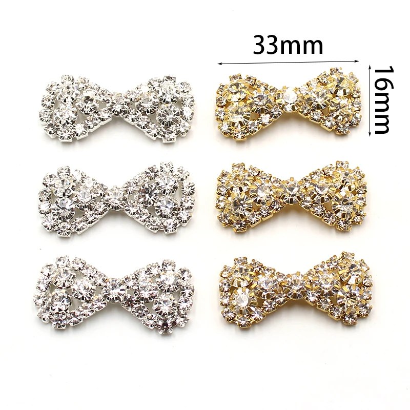 10pcs 16*33mm bowknot rhinestone pet jewelry ornaments wedding children's hair accessories DIY clothing decoration accessories
10pcs 16*33mm bowknot rhinestone pet jewelry ornaments wedding children's hair accessories DIY clothing decoration accessories