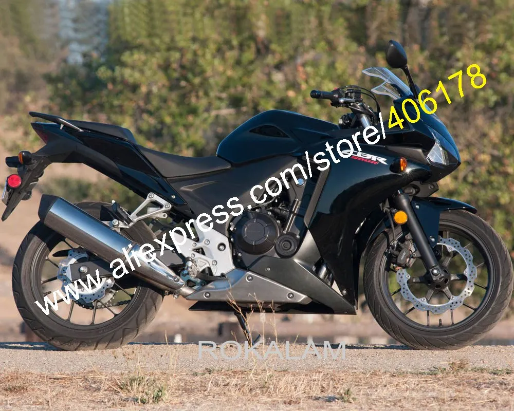 For Honda CBR500R 2013 2014 CBR 500R CBR Black Bodyworks ABS Motorcycle Aftermarket Fairing Kit (Injection Molding)
For Honda CBR500R 2013 2014 CBR 500R CBR Black Bodyworks ABS Motorcycle Aftermarket Fairing Kit (Injection Molding)