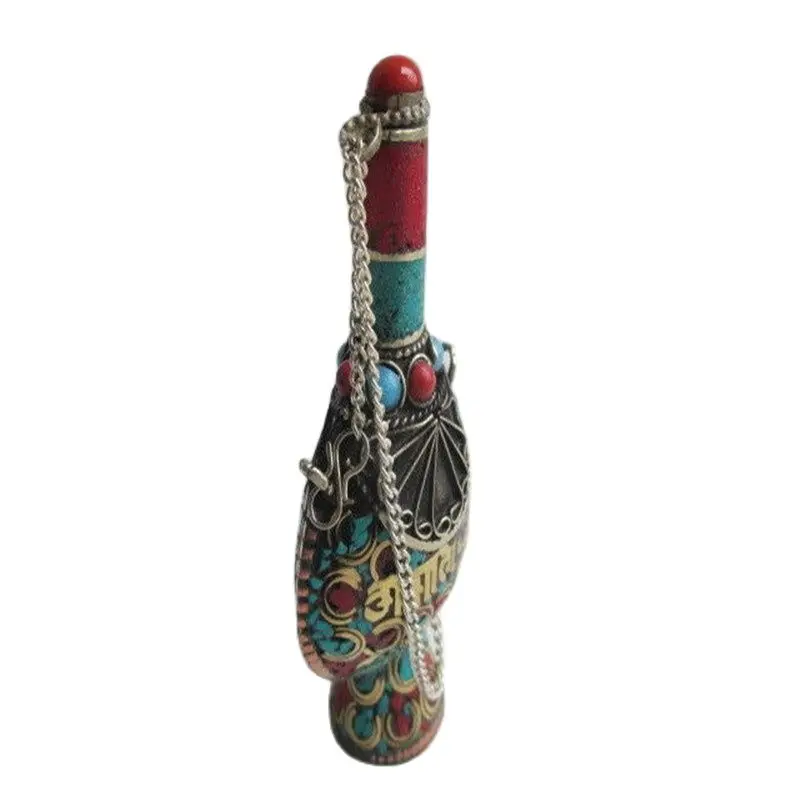 10 cm * /Chinese Manual Sculpture Cloisonne Copper, Turquoise Snuff Bottles
10 cm * /Chinese Manual Sculpture Cloisonne Copper, Turquoise Snuff Bottles