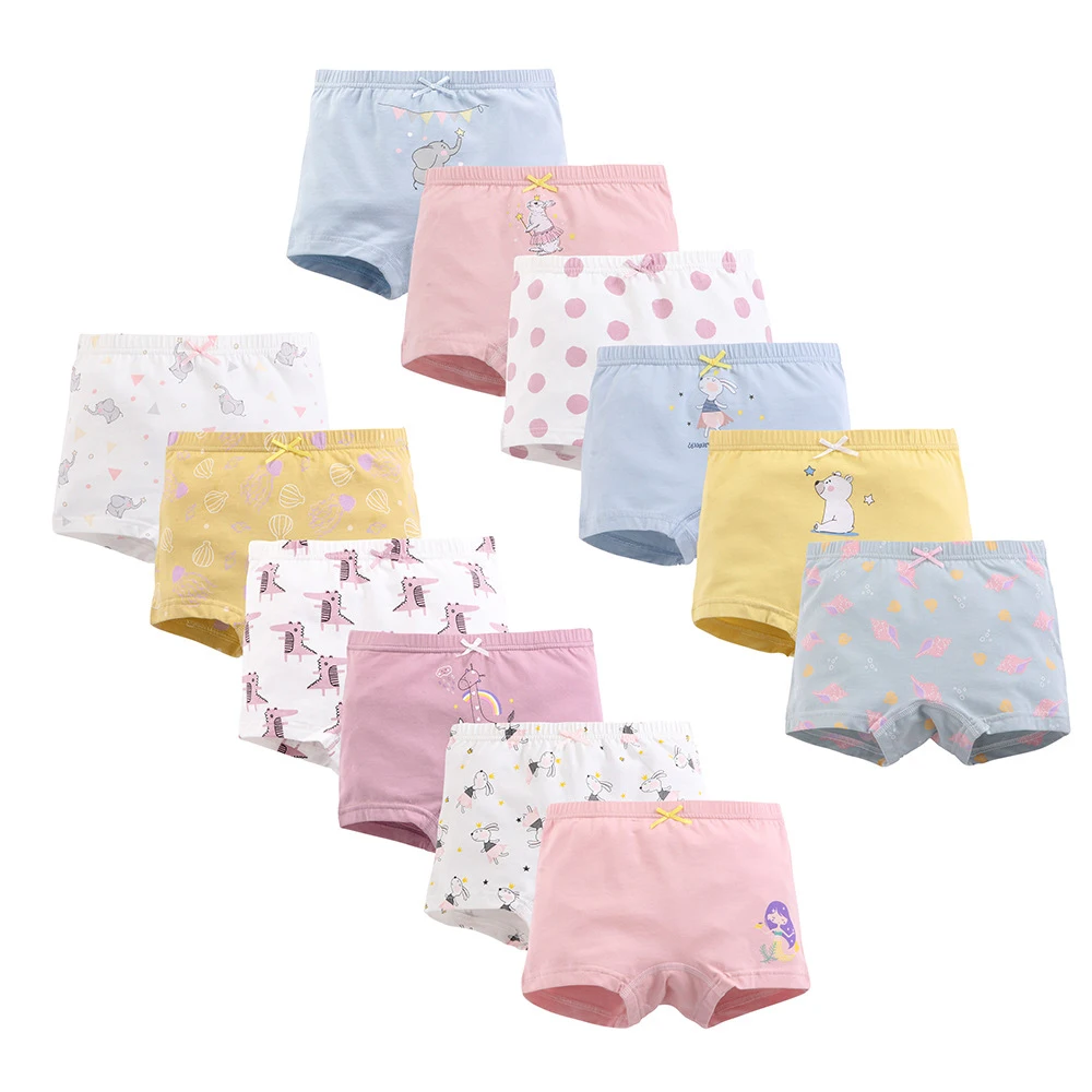 Lycra Cotton Girls' Underwear Girls' Flat Pants Shorts Small And Medium Children's Four Corner Pants Cartoon Elastic Baby
Lycra Cotton Girls' Underwear Girls' Flat Pants Shorts Small And Medium Children's Four Corner Pants Cartoon Elastic Baby