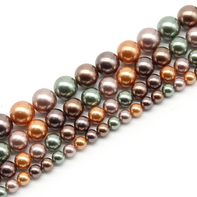Natural Orange Freshwater Pearls Round Beads Loose Spacer Beads For Jewelry Making DIY Bracelet Necklace 15inches Strands
Natural Orange Freshwater Pearls Round Beads Loose Spacer Beads For Jewelry Making DIY Bracelet Necklace 15inches Strands