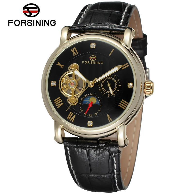FORSINNG European style flywheel Roman digital scale mechanical watch Circular black belt mechanical watch men's watch
FORSINNG European style flywheel Roman digital scale mechanical watch Circular black belt mechanical watch men's watch
