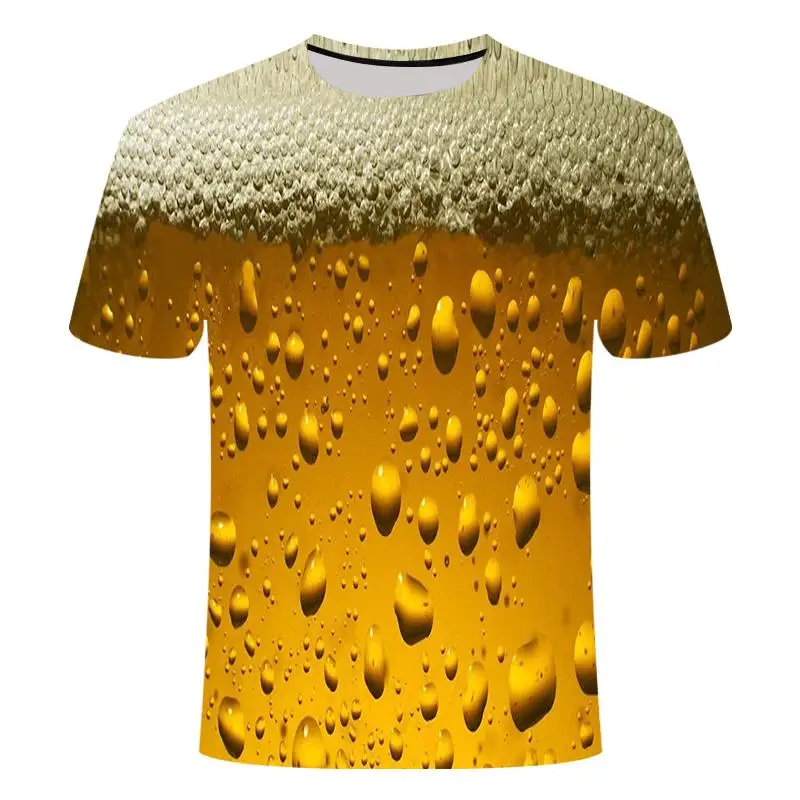 Summer T-shirt 3D/beer/letters/poker/printing men and women fun novelty T-shirt O-neck short sleeve top fashion street T-shirt
Summer T-shirt 3D/beer/letters/poker/printing men and women fun novelty T-shirt O-neck short sleeve top fashion street T-shirt