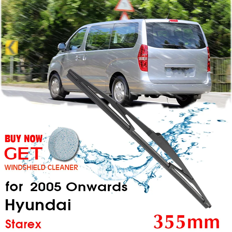 Car Wiper blade Rear Back Window Windscreen Windshield Wipers For Hyundai Starex Hatchback 355mm 2005 Onwards Auto Accessories
Car Wiper blade Rear Back Window Windscreen Windshield Wipers For Hyundai Starex Hatchback 355mm 2005 Onwards Auto Accessories