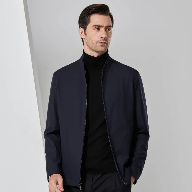 Autumn New Mens Waterproof Stand Collar Jacket Slim Coats Casual Leadership Zipper Jackets Men Anti-wrinkle Outerwear Clothes
Autumn New Mens Waterproof Stand Collar Jacket Slim Coats Casual Leadership Zipper Jackets Men Anti-wrinkle Outerwear Clothes