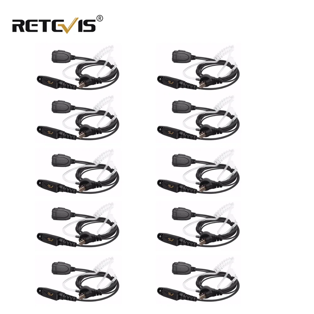 Гарнитура Retevis для рации Motorola GP328PLUS GP388, Retevis RT82/RT87/RT83 J9127E, 10 шт.
Гарнитура Retevis для рации Motorola GP328PLUS GP388, Retevis RT82/RT87/RT83 J9127E, 10 шт.