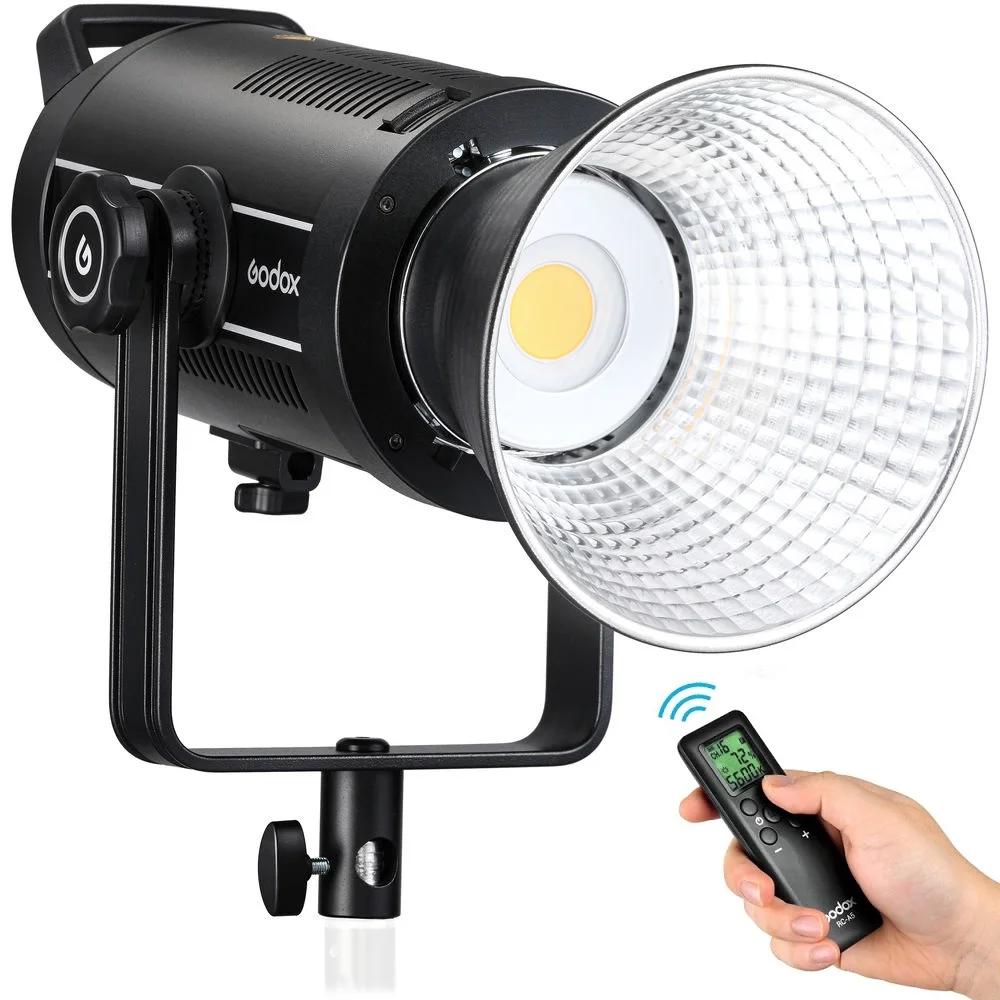 Godox SL150 II 5600K 150W Daylight-balanced LED 2.4 Wireless 360° U-shaped York 8 FX Special Effect Bowens Mount for Photography
Godox SL150 II 5600K 150W Daylight-balanced LED 2.4 Wireless 360° U-shaped York 8 FX Special Effect Bowens Mount for Photography