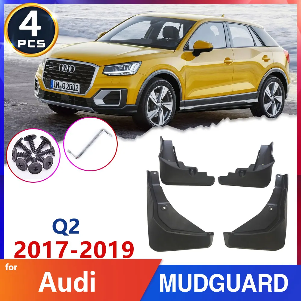 Car Mud Flaps Tire Fender for Audi Q2 2017 2018 2019 Mudguard Mudflap Mud Splash Guards Flap Rims Stickers Car Goods Accessories
Car Mud Flaps Tire Fender for Audi Q2 2017 2018 2019 Mudguard Mudflap Mud Splash Guards Flap Rims Stickers Car Goods Accessories
