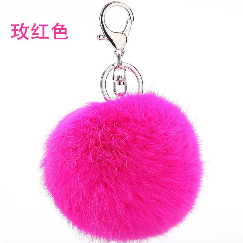 16 colors Car Pendant Bag Phone Key Chain Pendant Rabbit Hair Ball Keychains Buckle Rabbit Key Chains Women Accessories
16 colors Car Pendant Bag Phone Key Chain Pendant Rabbit Hair Ball Keychains Buckle Rabbit Key Chains Women Accessories