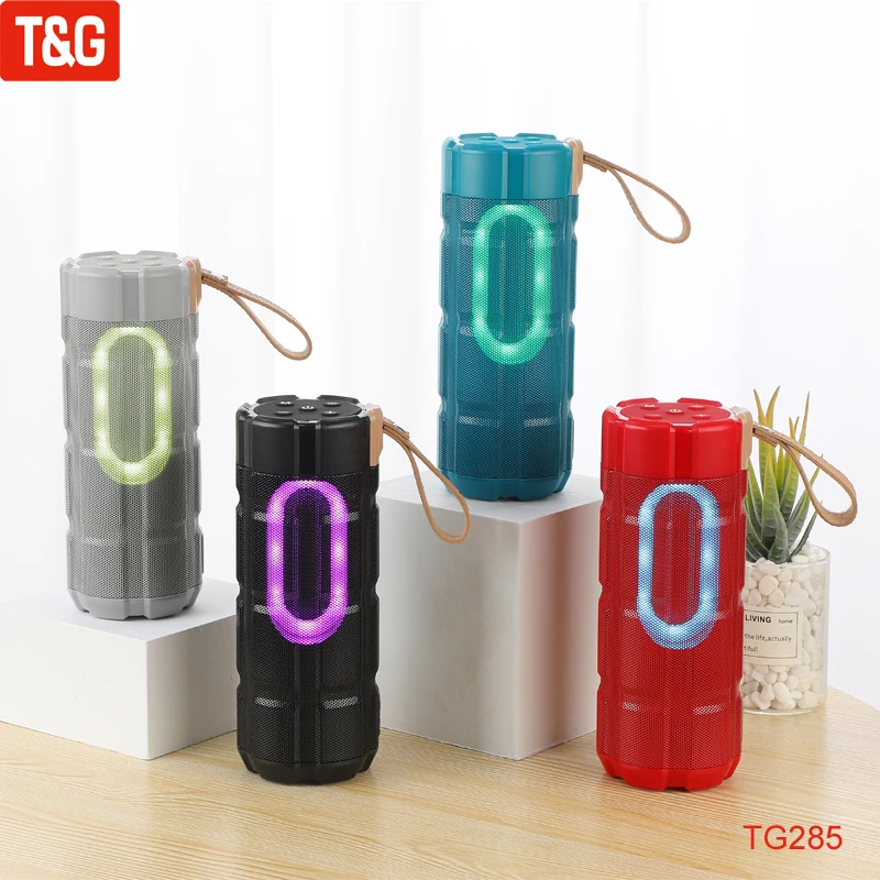 T&G TG285 New Wireless Bluetooth Speaker Portable Speaker Powerful High BoomBox Waterproof Bass HIFI TF FM Radio with LED Light
T&G TG285 New Wireless Bluetooth Speaker Portable Speaker Powerful High BoomBox Waterproof Bass HIFI TF FM Radio with LED Light