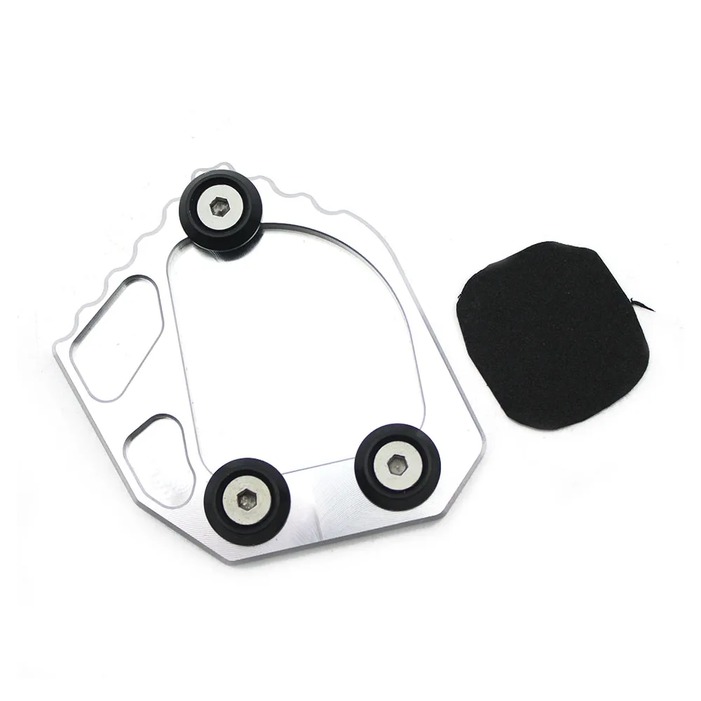 Side Stand Enlarger Kickstand Foot Plate Pad For BMW F800GS 2013 2014 2015 2016 2017 Motorcycle Silver Aluminium Alloy
Side Stand Enlarger Kickstand Foot Plate Pad For BMW F800GS 2013 2014 2015 2016 2017 Motorcycle Silver Aluminium Alloy