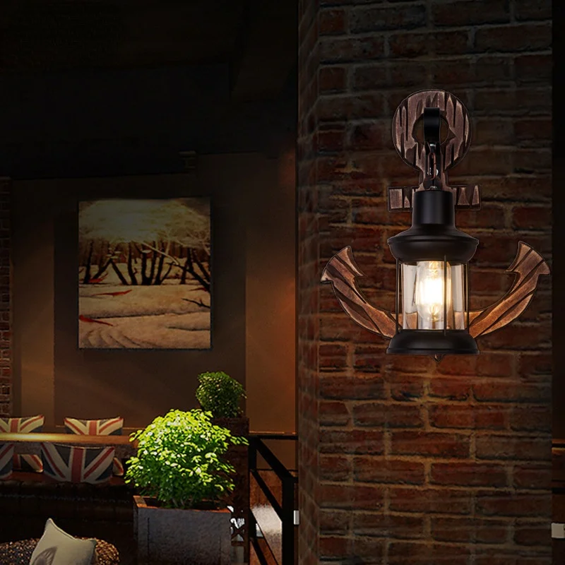 Personality Iron Retro Industrial Wall Lamp Restaurant Cafe Bar Home Wood Glass Light Living Room Bedroom Wall Sconce Lamp
Personality Iron Retro Industrial Wall Lamp Restaurant Cafe Bar Home Wood Glass Light Living Room Bedroom Wall Sconce Lamp