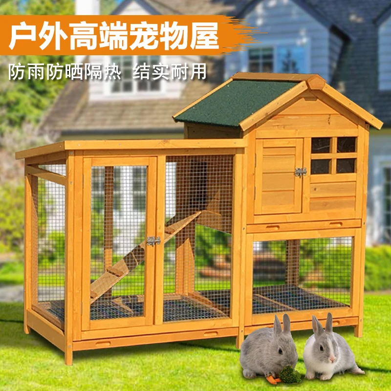 Outdoor rabbit cage automatic defecation household bop house rabbit nest villa cat cage pigeon loft luxury double bird cage
Outdoor rabbit cage automatic defecation household bop house rabbit nest villa cat cage pigeon loft luxury double bird cage