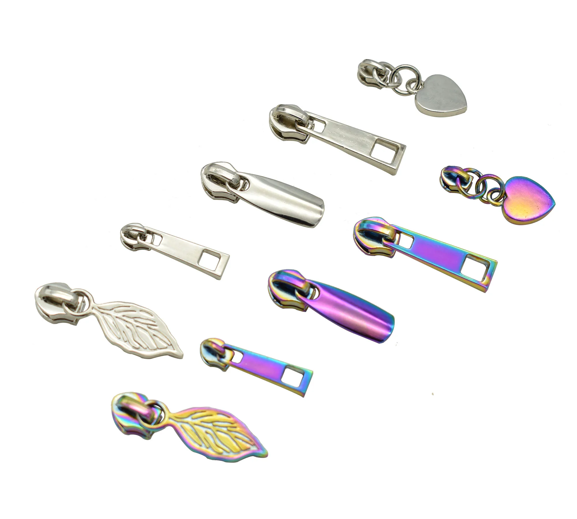 Zipper Puller Head #3 #5 DIY Zipper Sliders Replacement for Clothing Home Textile Sewing Jackets Purses Backpacks Accessories
Zipper Puller Head #3 #5 DIY Zipper Sliders Replacement for Clothing Home Textile Sewing Jackets Purses Backpacks Accessories