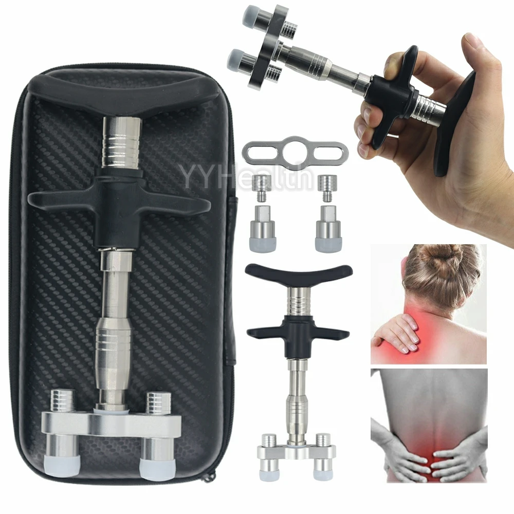 Portable Chiropractic Adjusting Tool Joint Pain Relief Therapy Massage Manual Gun Spine Correct Gun Correction Massager
Portable Chiropractic Adjusting Tool Joint Pain Relief Therapy Massage Manual Gun Spine Correct Gun Correction Massager